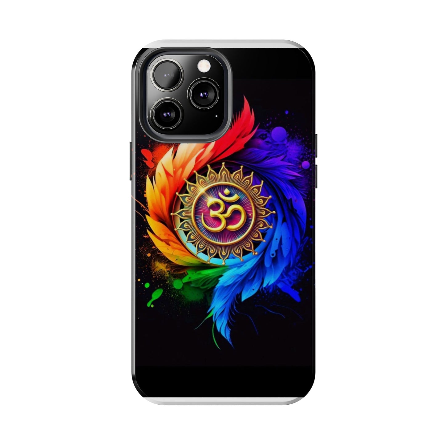 Vibrant Om Phone Case - Durable Tough Phone Cover, Boho Style Cell Phone Case, Colorful Protective Case, Spiritual Gift for Her, Yoga [...]
