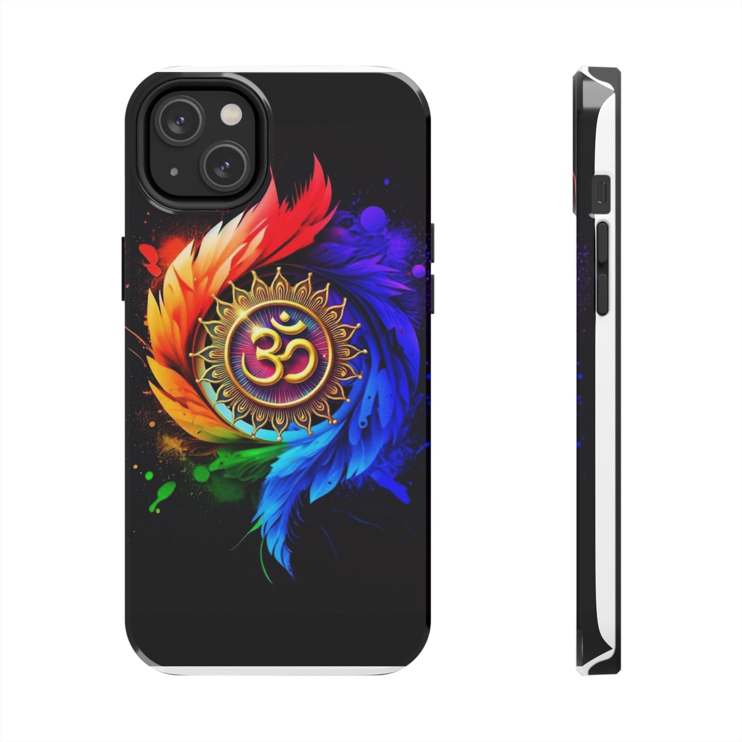 Vibrant Om Phone Case - Durable Tough Phone Cover, Boho Style Cell Phone Case, Colorful Protective Case, Spiritual Gift for Her, Yoga [...]