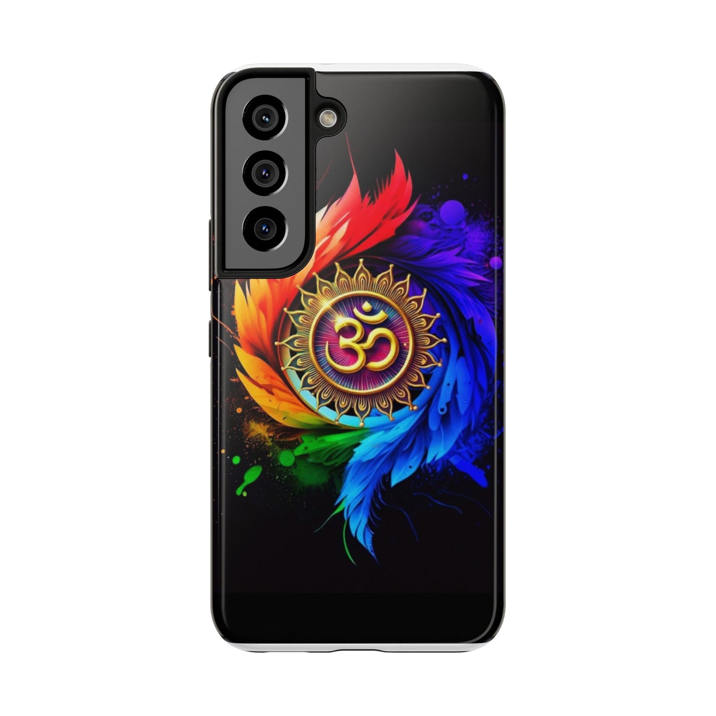 Vibrant Om Phone Case - Durable Tough Phone Cover, Boho Style Cell Phone Case, Colorful Protective Case, Spiritual Gift for Her, Yoga [...]