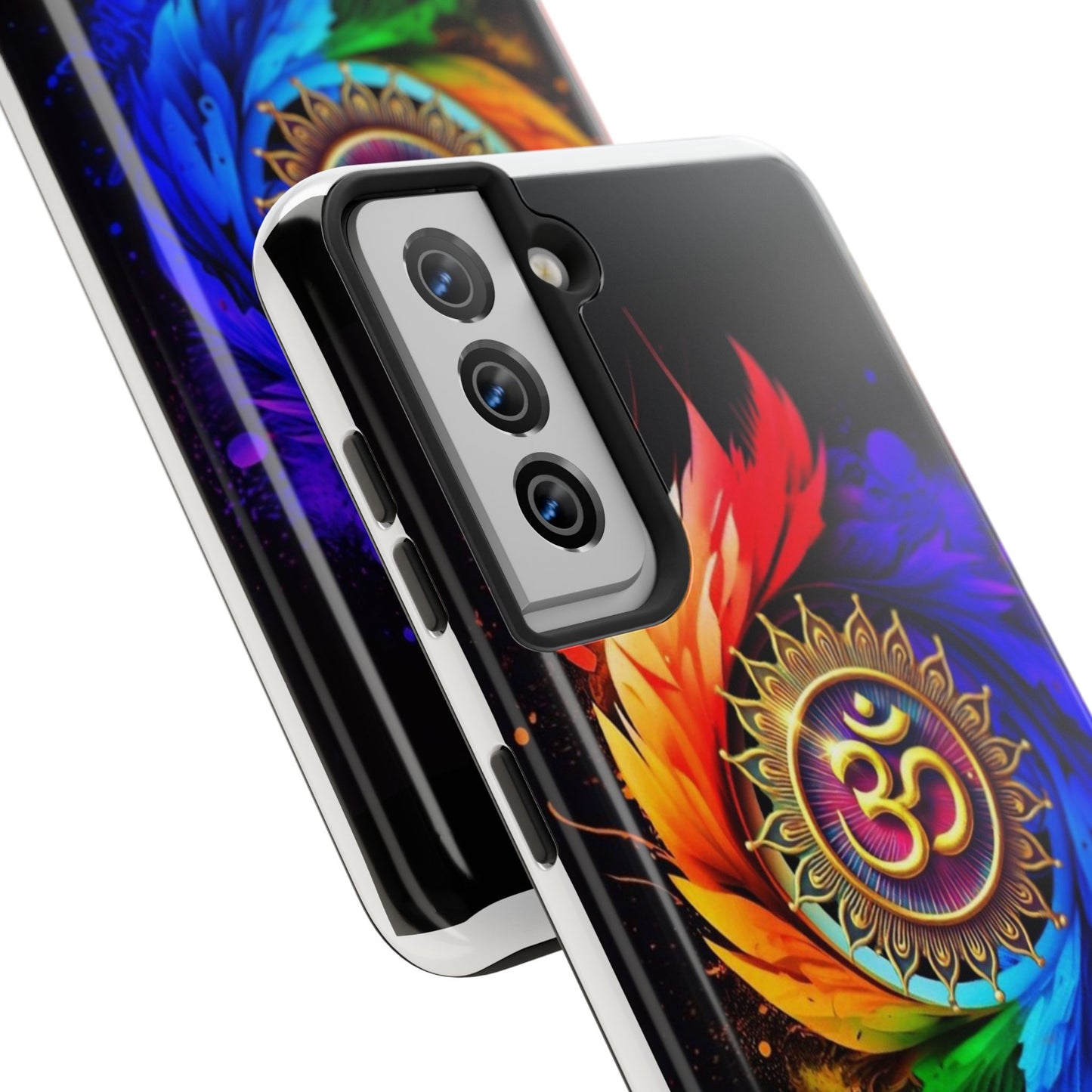Vibrant Om Phone Case - Durable Tough Phone Cover, Boho Style Cell Phone Case, Colorful Protective Case, Spiritual Gift for Her, Yoga [...]