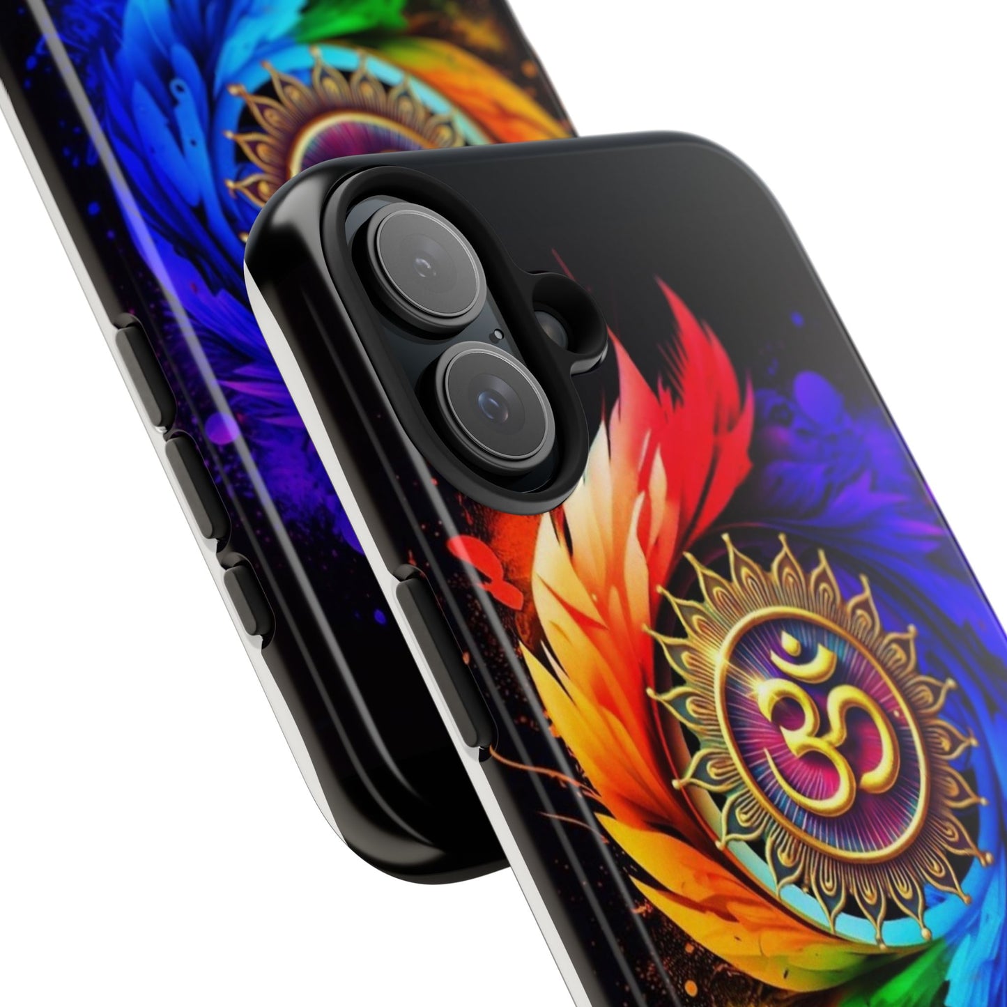 Vibrant Om Phone Case - Durable Tough Phone Cover, Boho Style Cell Phone Case, Colorful Protective Case, Spiritual Gift for Her, Yoga [...]