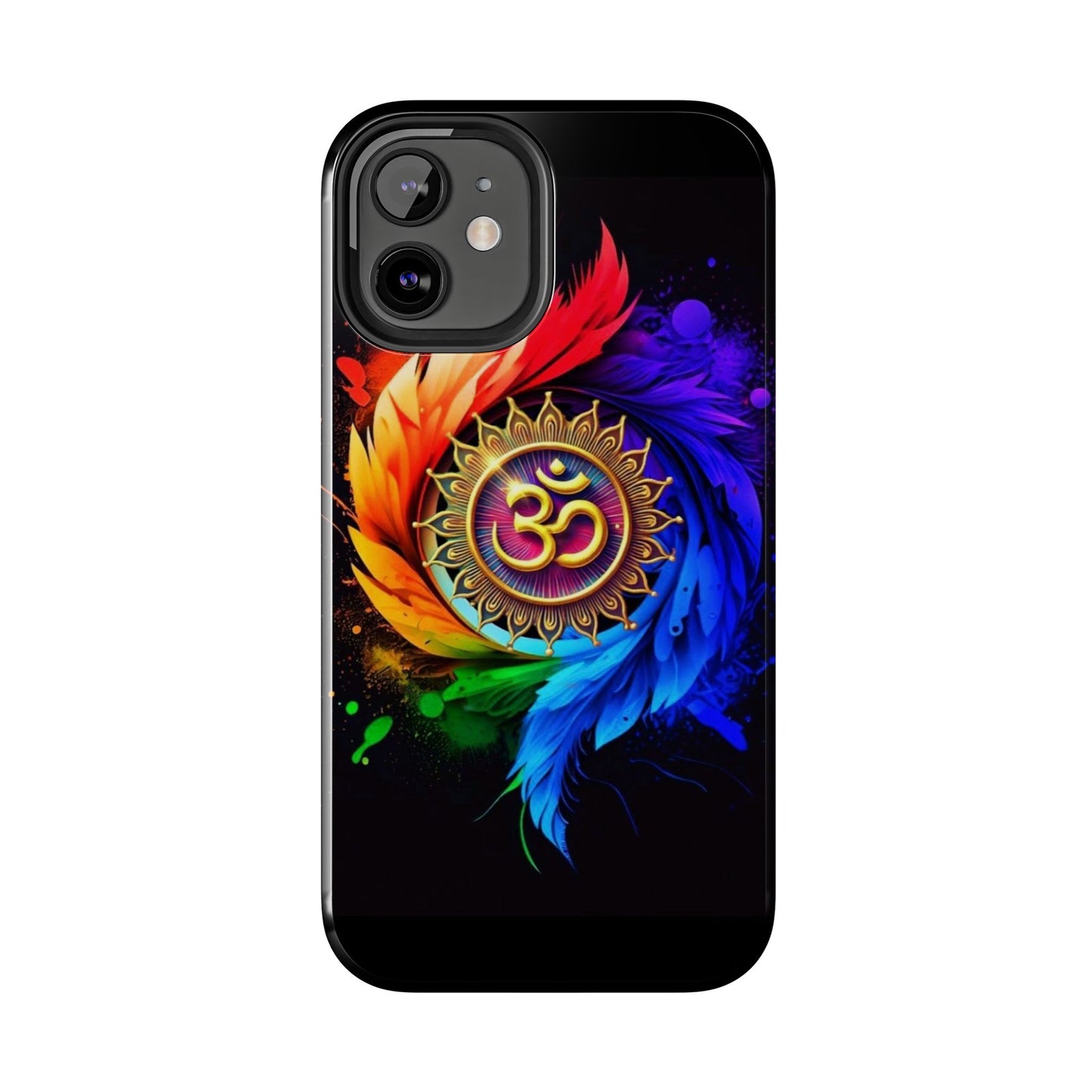 Vibrant Om Phone Case - Durable Tough Phone Cover, Boho Style Cell Phone Case, Colorful Protective Case, Spiritual Gift for Her, Yoga [...]
