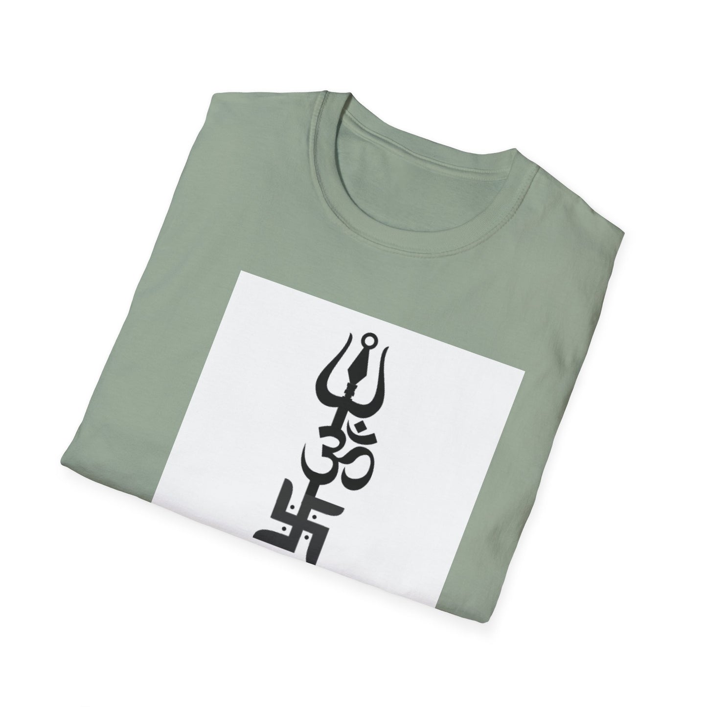 Spiritual Unisex Softstyle T-Shirt with Symbolic Design, Meditation T-Shirt, Yoga Wear, Mindfulness Apparel, Gift for Wellness [...]
