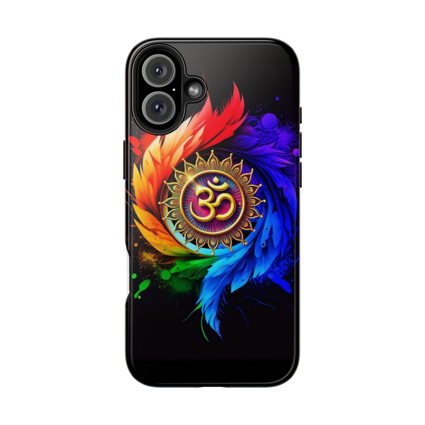 Vibrant Om Phone Case - Durable Tough Phone Cover, Boho Style Cell Phone Case, Colorful Protective Case, Spiritual Gift for Her, Yoga [...]