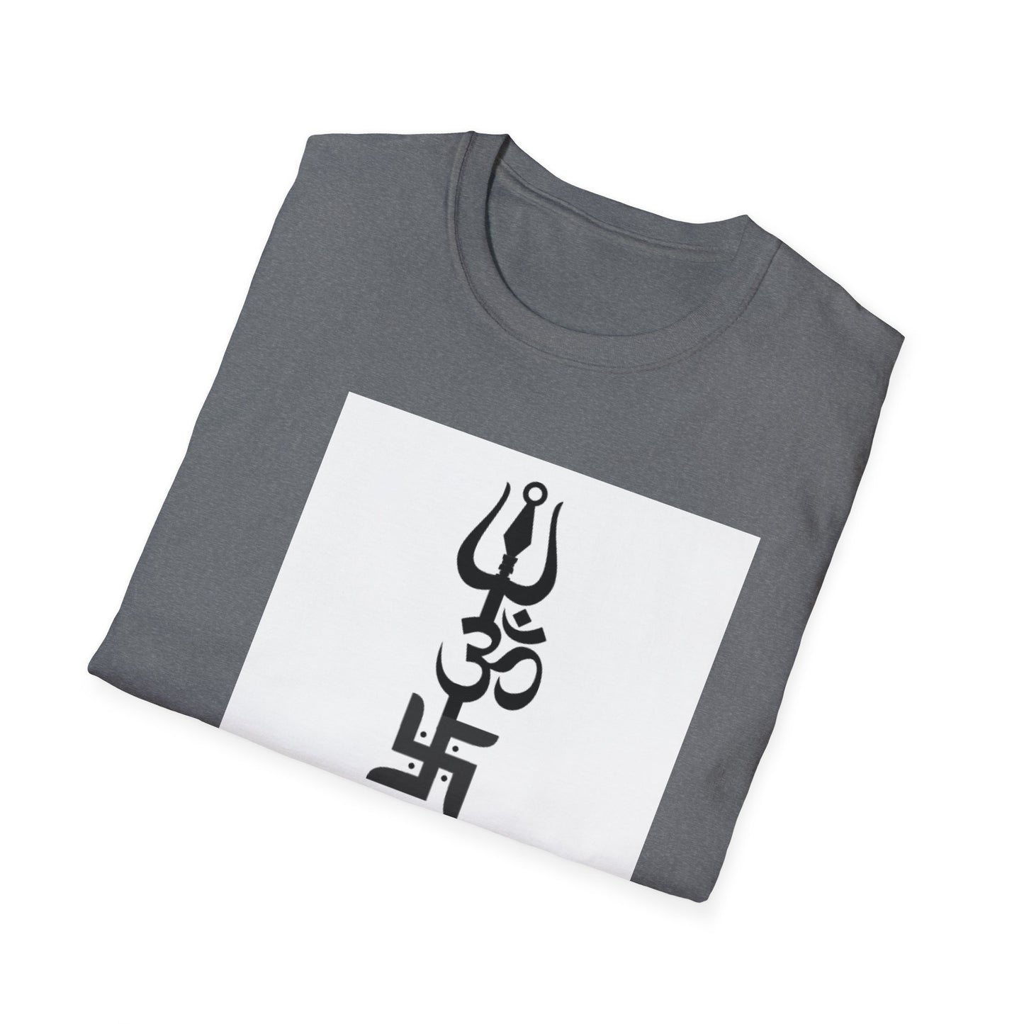 Spiritual Unisex Softstyle T-Shirt with Symbolic Design, Meditation T-Shirt, Yoga Wear, Mindfulness Apparel, Gift for Wellness [...]