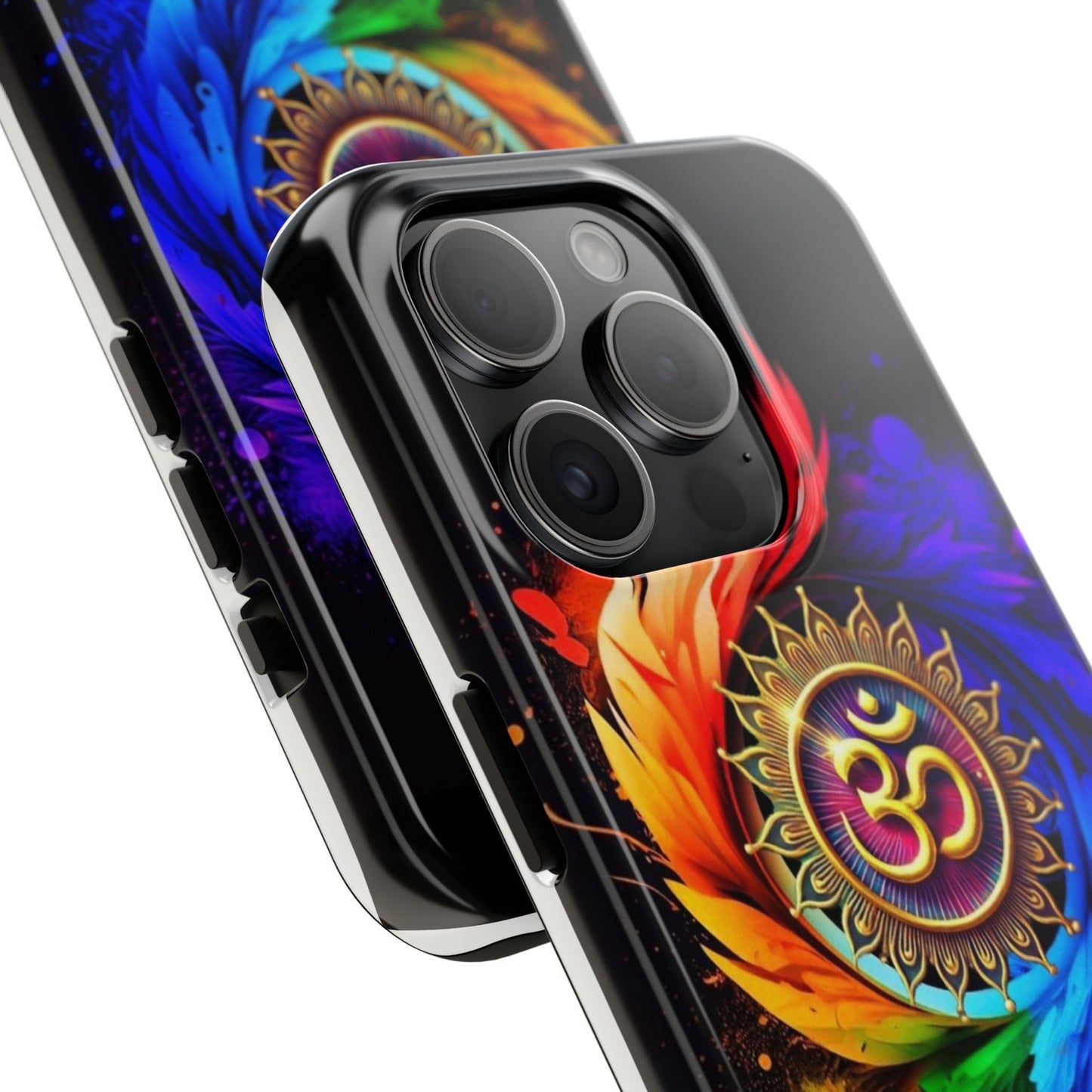 Vibrant Om Phone Case - Durable Tough Phone Cover, Boho Style Cell Phone Case, Colorful Protective Case, Spiritual Gift for Her, Yoga [...]