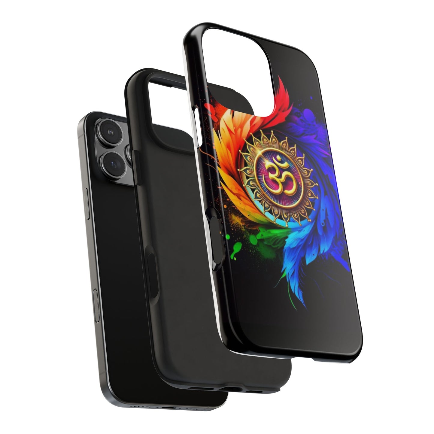 Vibrant Om Phone Case - Durable Tough Phone Cover, Boho Style Cell Phone Case, Colorful Protective Case, Spiritual Gift for Her, Yoga [...]