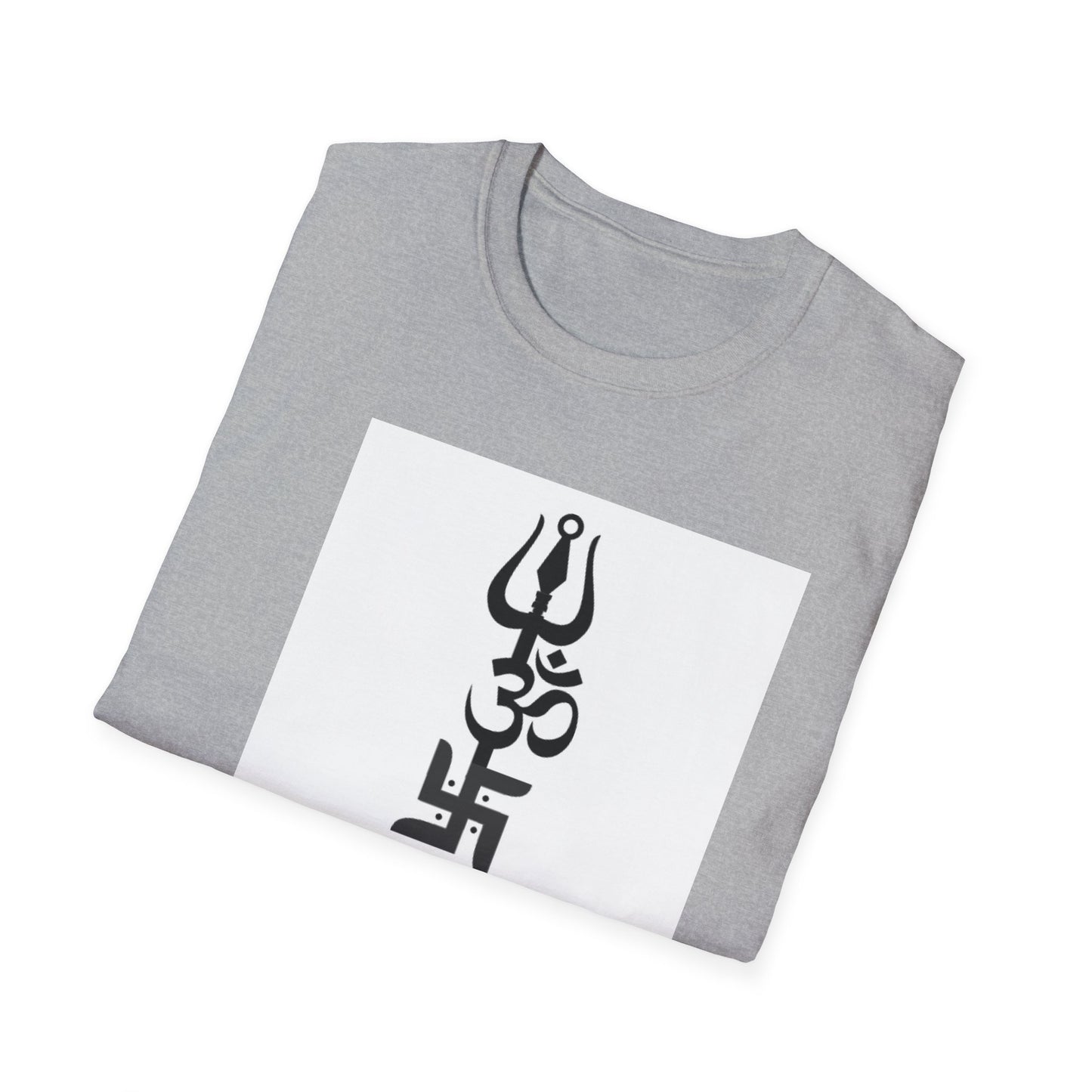Spiritual Unisex Softstyle T-Shirt with Symbolic Design, Meditation T-Shirt, Yoga Wear, Mindfulness Apparel, Gift for Wellness [...]
