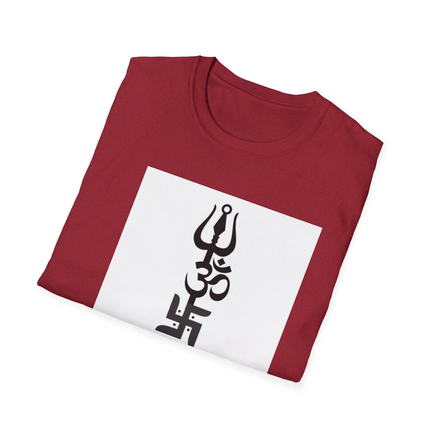 Spiritual Unisex Softstyle T-Shirt with Symbolic Design, Meditation T-Shirt, Yoga Wear, Mindfulness Apparel, Gift for Wellness [...]