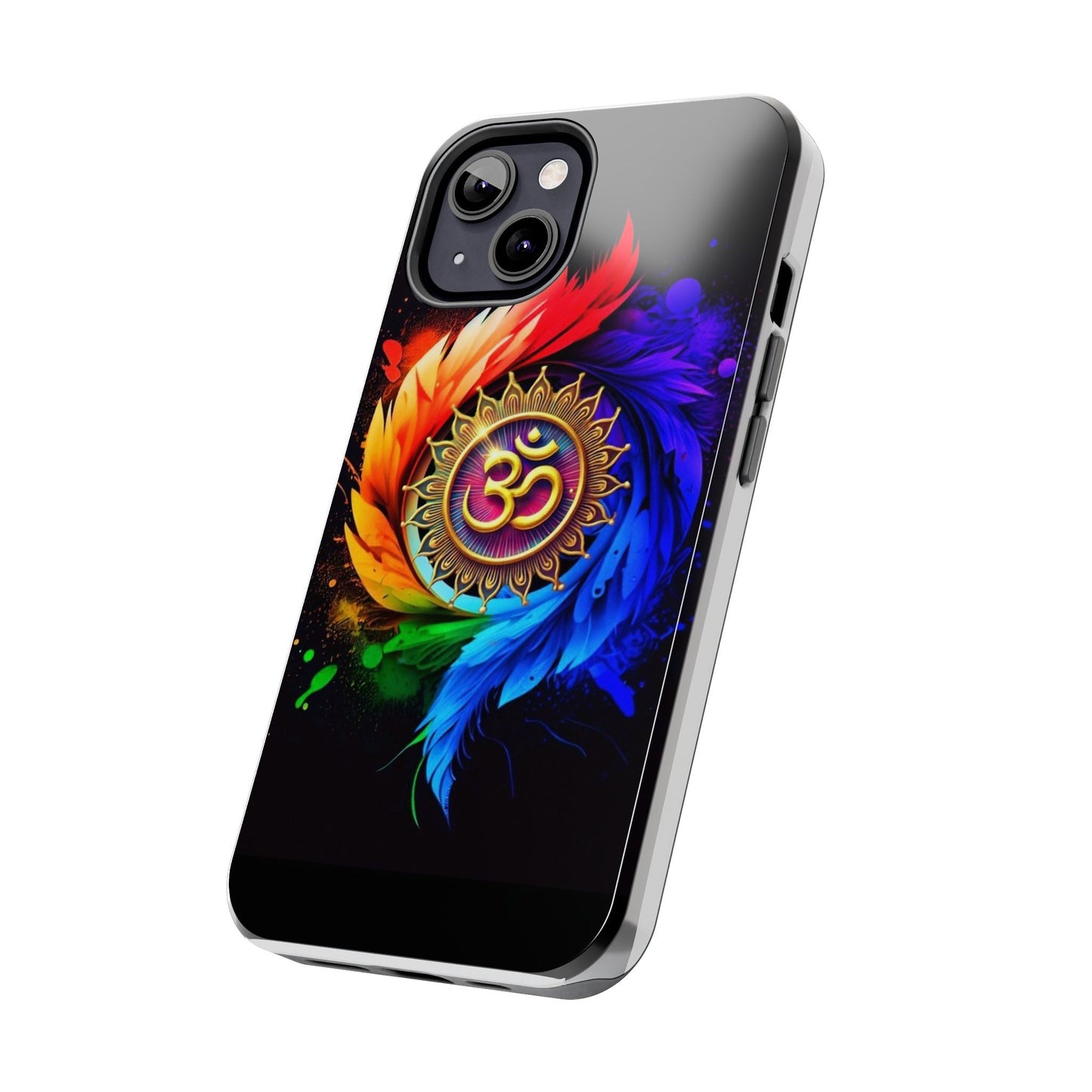 Vibrant Om Phone Case - Durable Tough Phone Cover, Boho Style Cell Phone Case, Colorful Protective Case, Spiritual Gift for Her, Yoga [...]