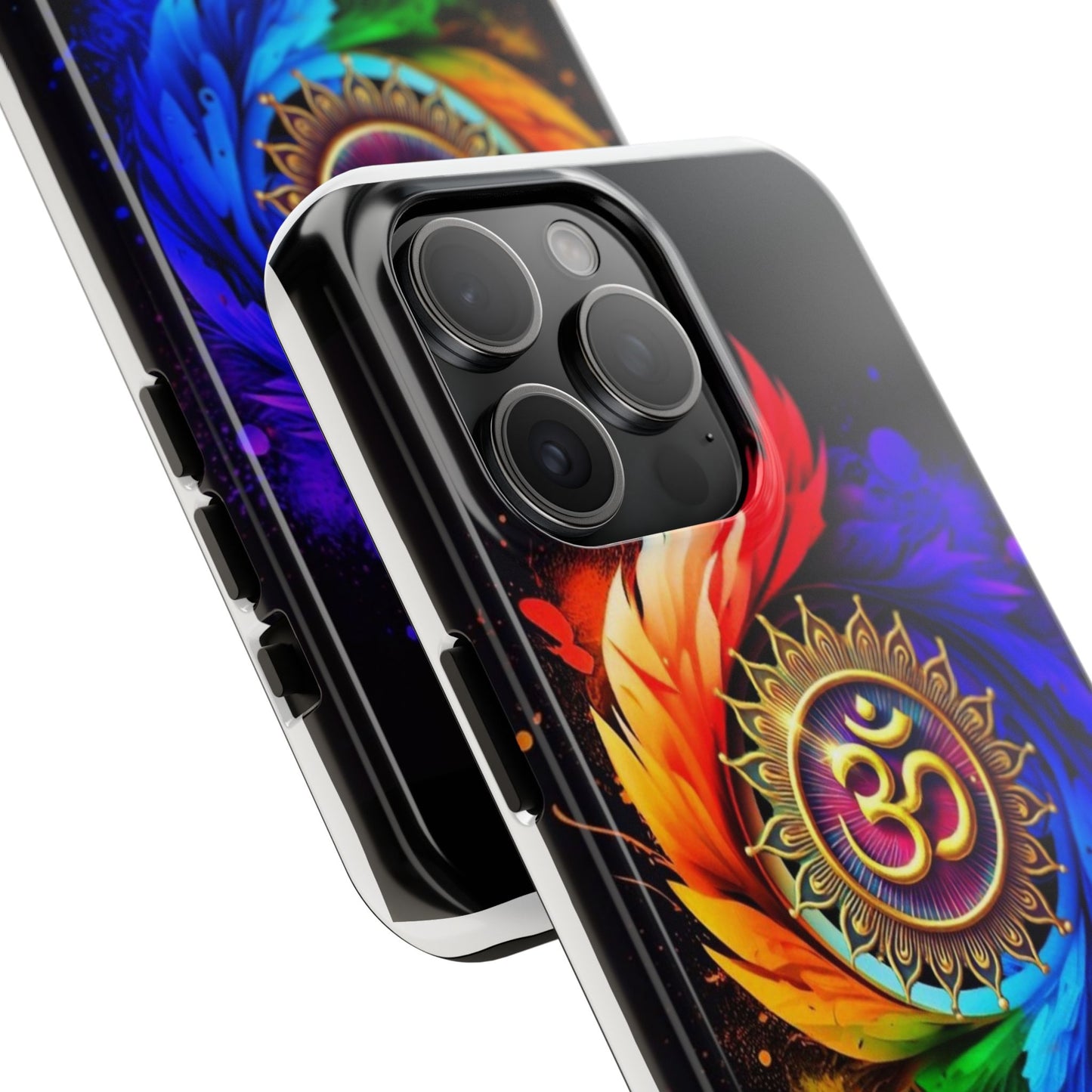 Vibrant Om Phone Case - Durable Tough Phone Cover, Boho Style Cell Phone Case, Colorful Protective Case, Spiritual Gift for Her, Yoga [...]