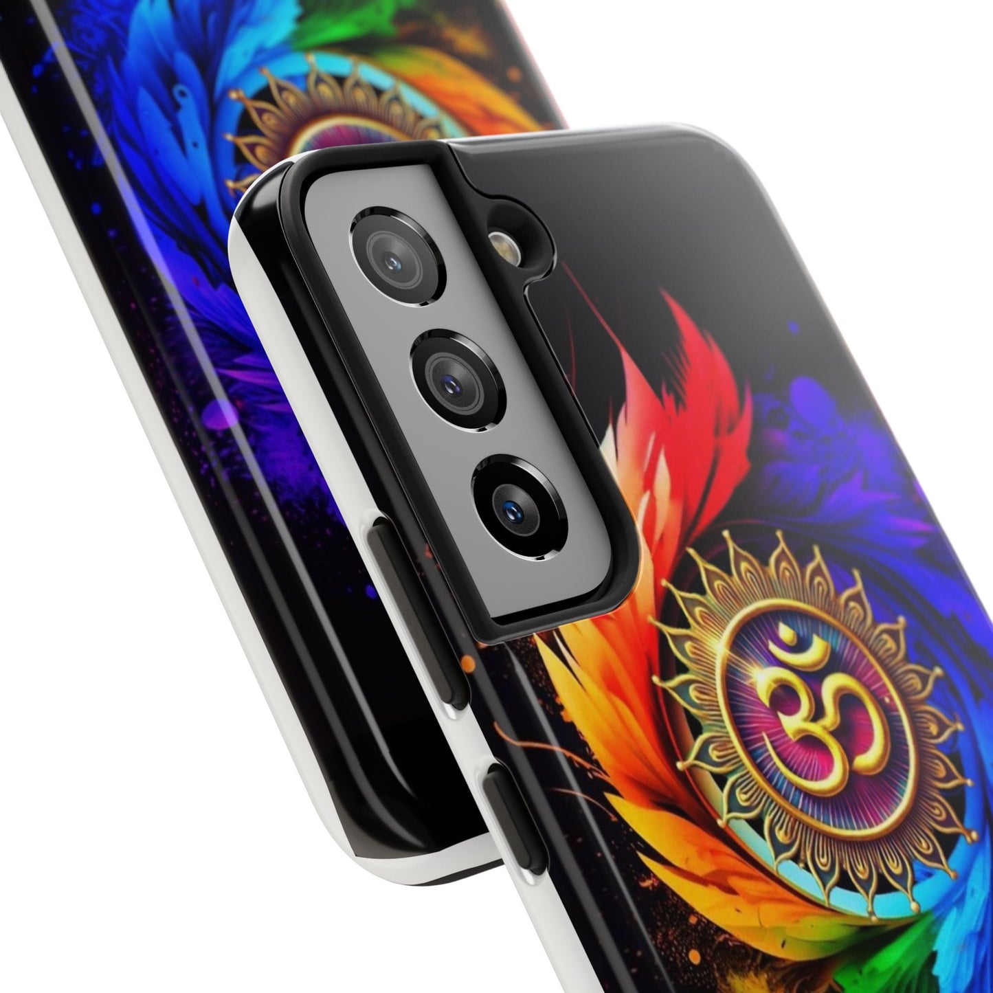 Vibrant Om Phone Case - Durable Tough Phone Cover, Boho Style Cell Phone Case, Colorful Protective Case, Spiritual Gift for Her, Yoga [...]
