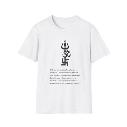 Spiritual Unisex Softstyle T-Shirt with Symbolic Design, Meditation T-Shirt, Yoga Wear, Mindfulness Apparel, Gift for Wellness [...]