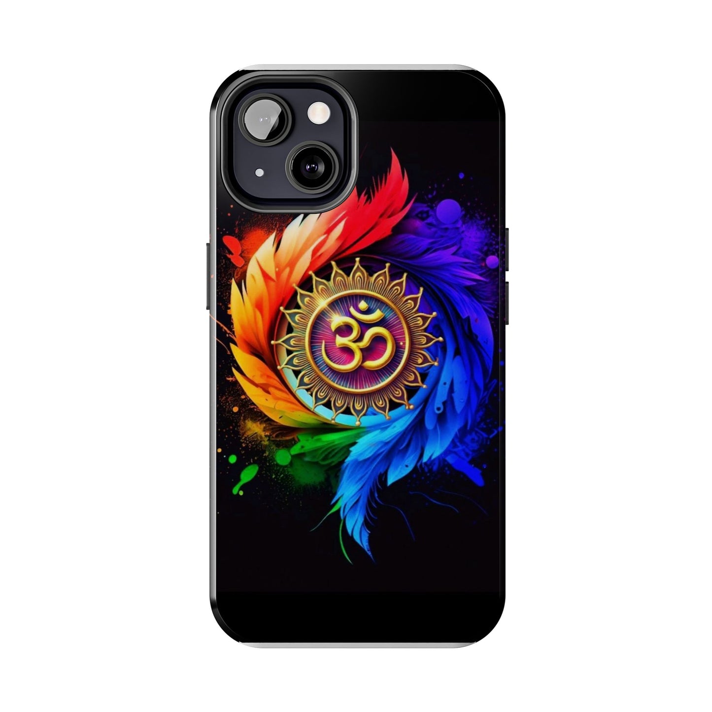 Vibrant Om Phone Case - Durable Tough Phone Cover, Boho Style Cell Phone Case, Colorful Protective Case, Spiritual Gift for Her, Yoga [...]