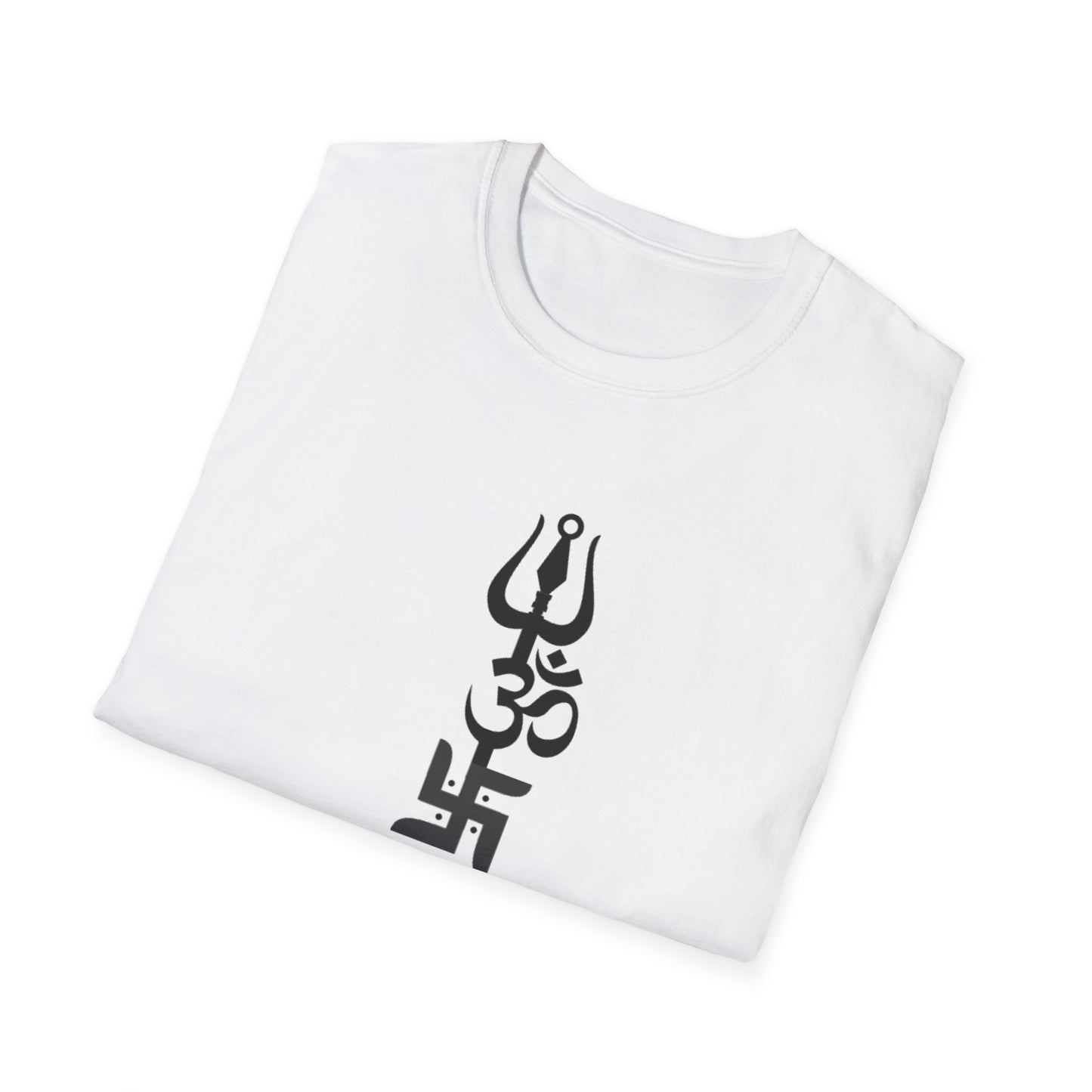 Spiritual Unisex Softstyle T-Shirt with Symbolic Design, Meditation T-Shirt, Yoga Wear, Mindfulness Apparel, Gift for Wellness [...]