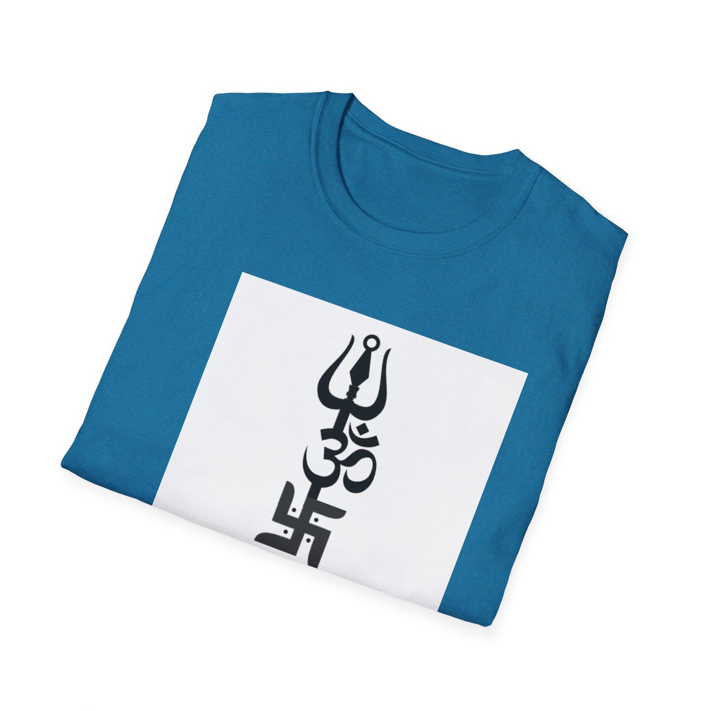 Spiritual Unisex Softstyle T-Shirt with Symbolic Design, Meditation T-Shirt, Yoga Wear, Mindfulness Apparel, Gift for Wellness [...]