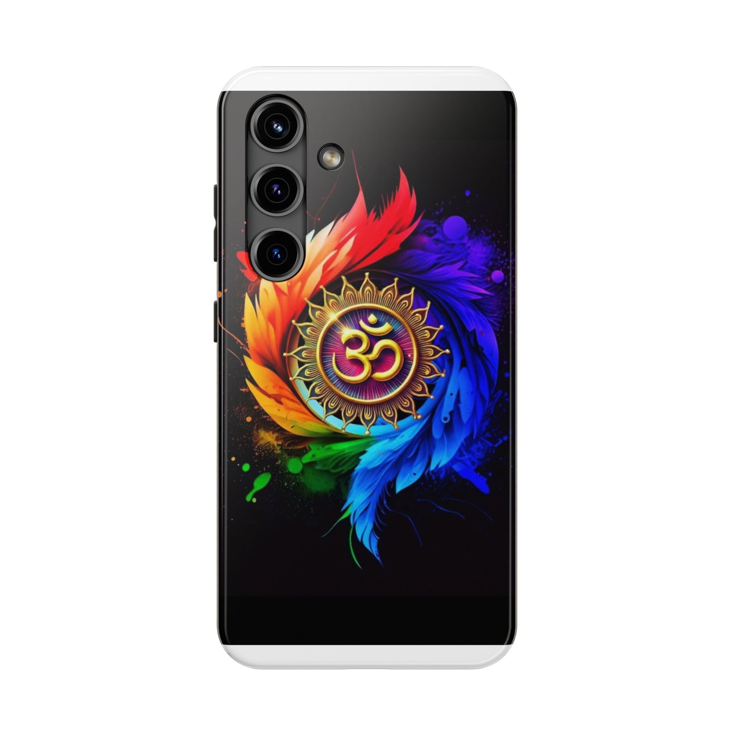 Vibrant Om Phone Case - Durable Tough Phone Cover, Boho Style Cell Phone Case, Colorful Protective Case, Spiritual Gift for Her, Yoga [...]