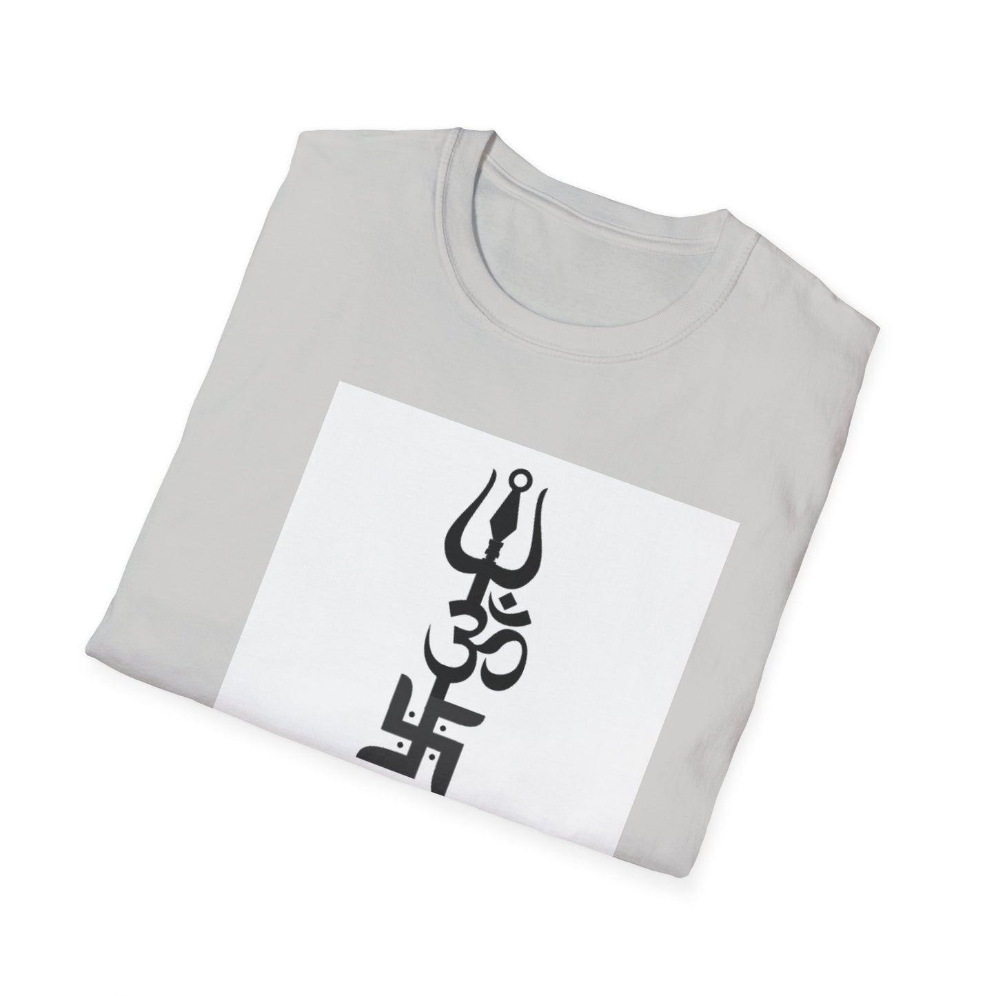 Spiritual Unisex Softstyle T-Shirt with Symbolic Design, Meditation T-Shirt, Yoga Wear, Mindfulness Apparel, Gift for Wellness [...]