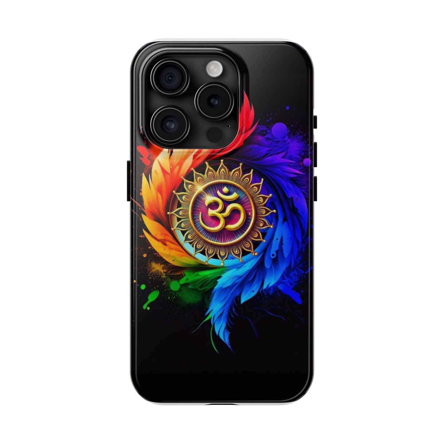Vibrant Om Phone Case - Durable Tough Phone Cover, Boho Style Cell Phone Case, Colorful Protective Case, Spiritual Gift for Her, Yoga [...]