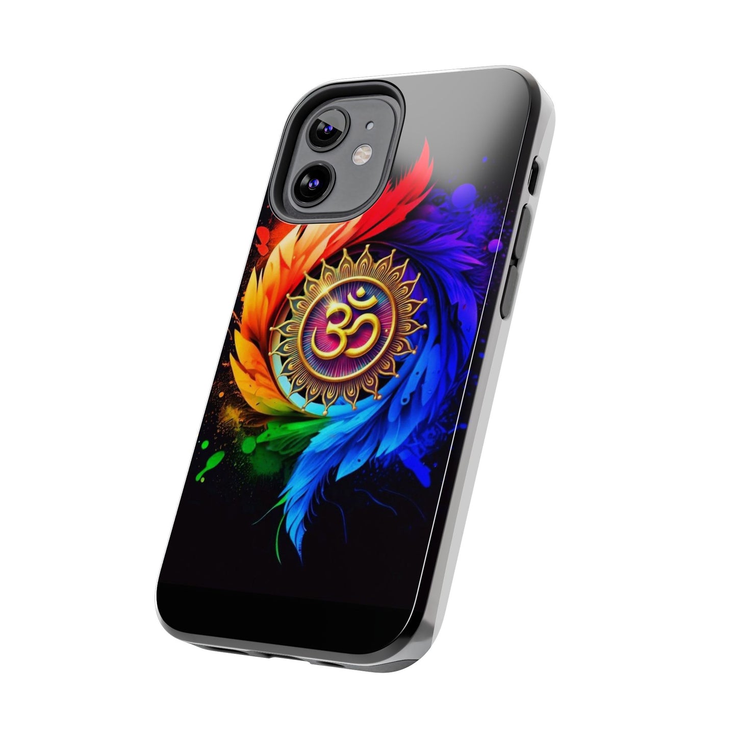 Vibrant Om Phone Case - Durable Tough Phone Cover, Boho Style Cell Phone Case, Colorful Protective Case, Spiritual Gift for Her, Yoga [...]