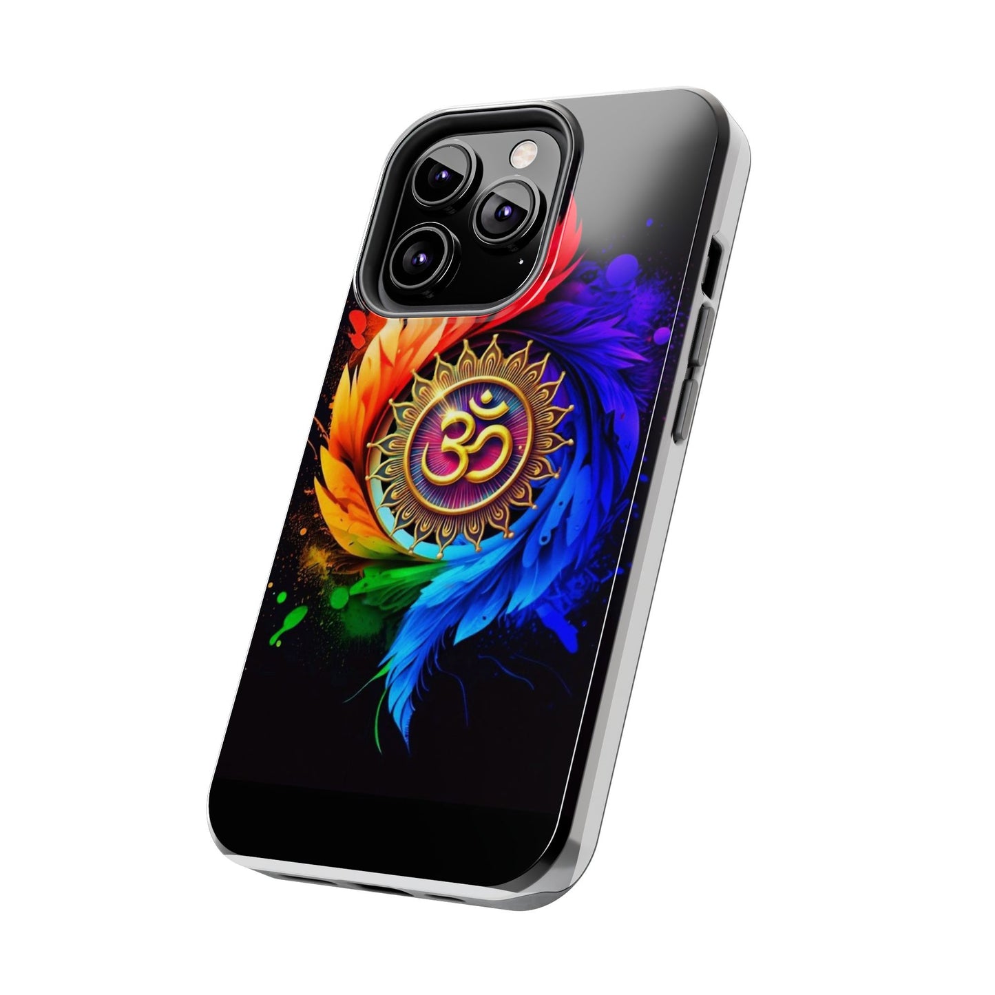 Vibrant Om Phone Case - Durable Tough Phone Cover, Boho Style Cell Phone Case, Colorful Protective Case, Spiritual Gift for Her, Yoga [...]