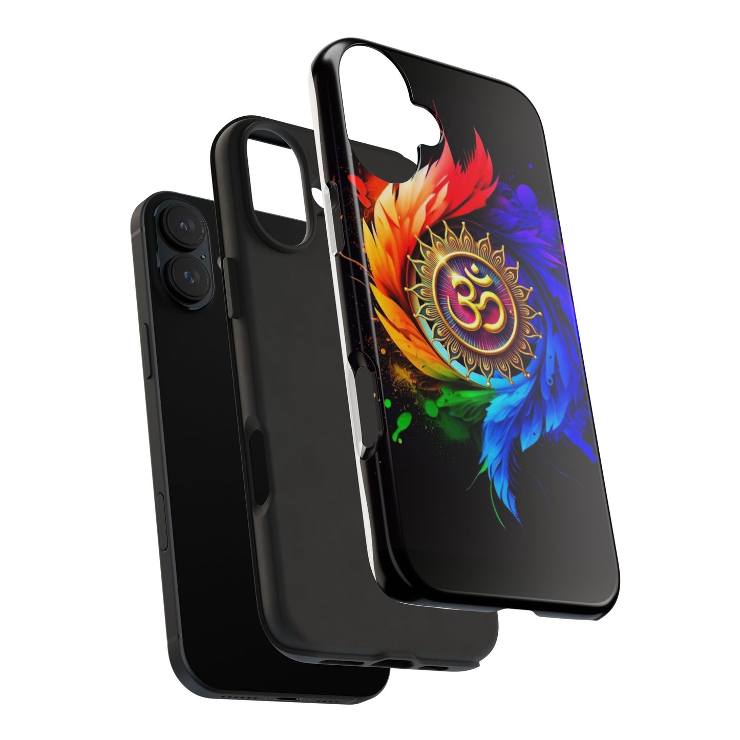 Vibrant Om Phone Case - Durable Tough Phone Cover, Boho Style Cell Phone Case, Colorful Protective Case, Spiritual Gift for Her, Yoga [...]
