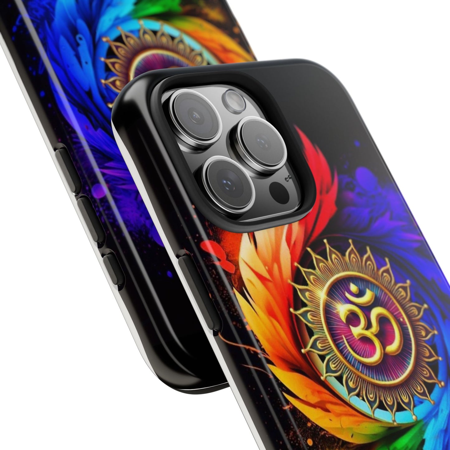 Vibrant Om Phone Case - Durable Tough Phone Cover, Boho Style Cell Phone Case, Colorful Protective Case, Spiritual Gift for Her, Yoga [...]