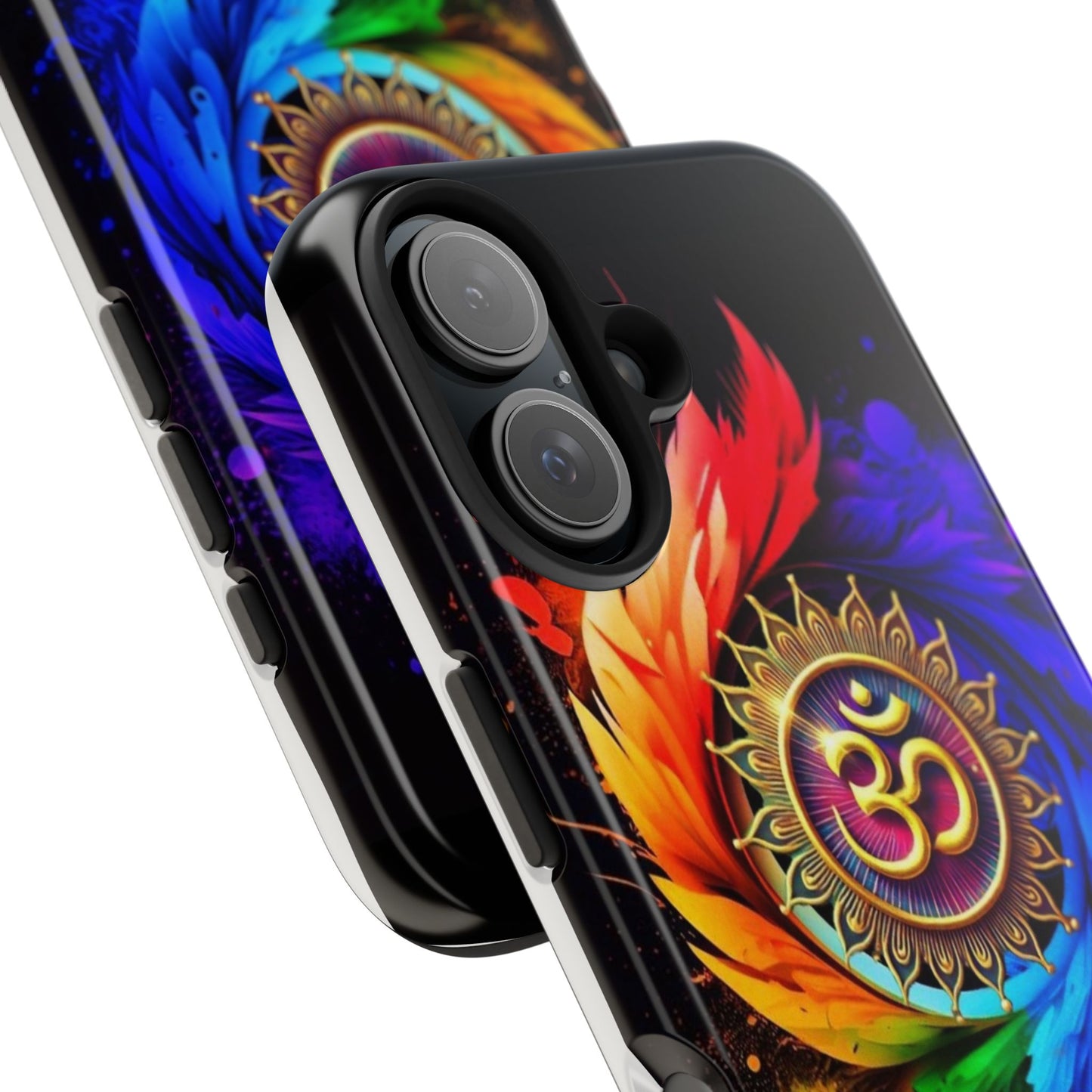Vibrant Om Phone Case - Durable Tough Phone Cover, Boho Style Cell Phone Case, Colorful Protective Case, Spiritual Gift for Her, Yoga [...]