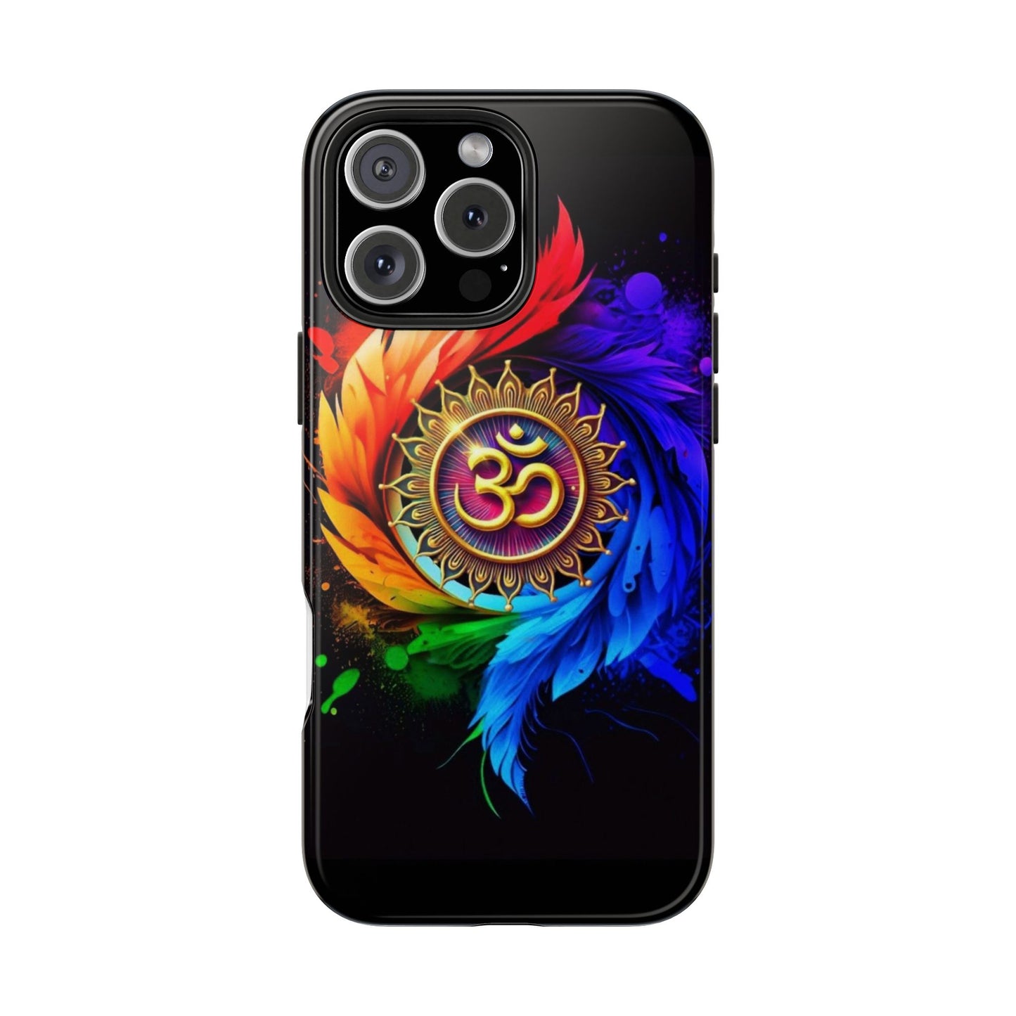Vibrant Om Phone Case - Durable Tough Phone Cover, Boho Style Cell Phone Case, Colorful Protective Case, Spiritual Gift for Her, Yoga [...]