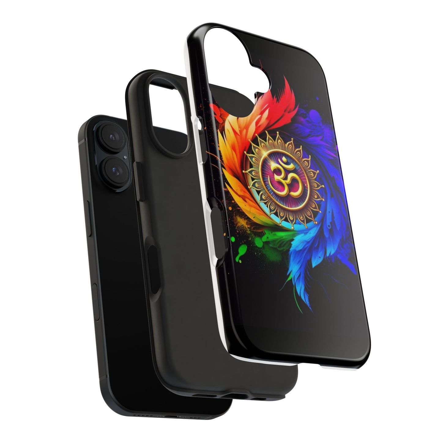 Vibrant Om Phone Case - Durable Tough Phone Cover, Boho Style Cell Phone Case, Colorful Protective Case, Spiritual Gift for Her, Yoga [...]