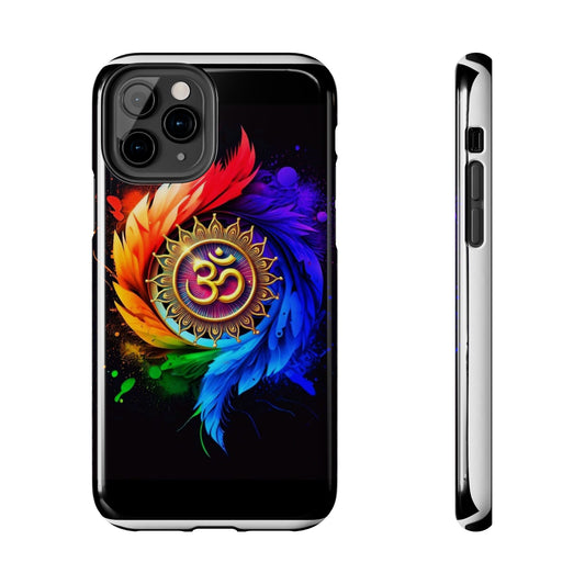 Vibrant Om Phone Case - Durable Tough Phone Cover, Boho Style Cell Phone Case, Colorful Protective Case, Spiritual Gift for Her, Yoga [...]