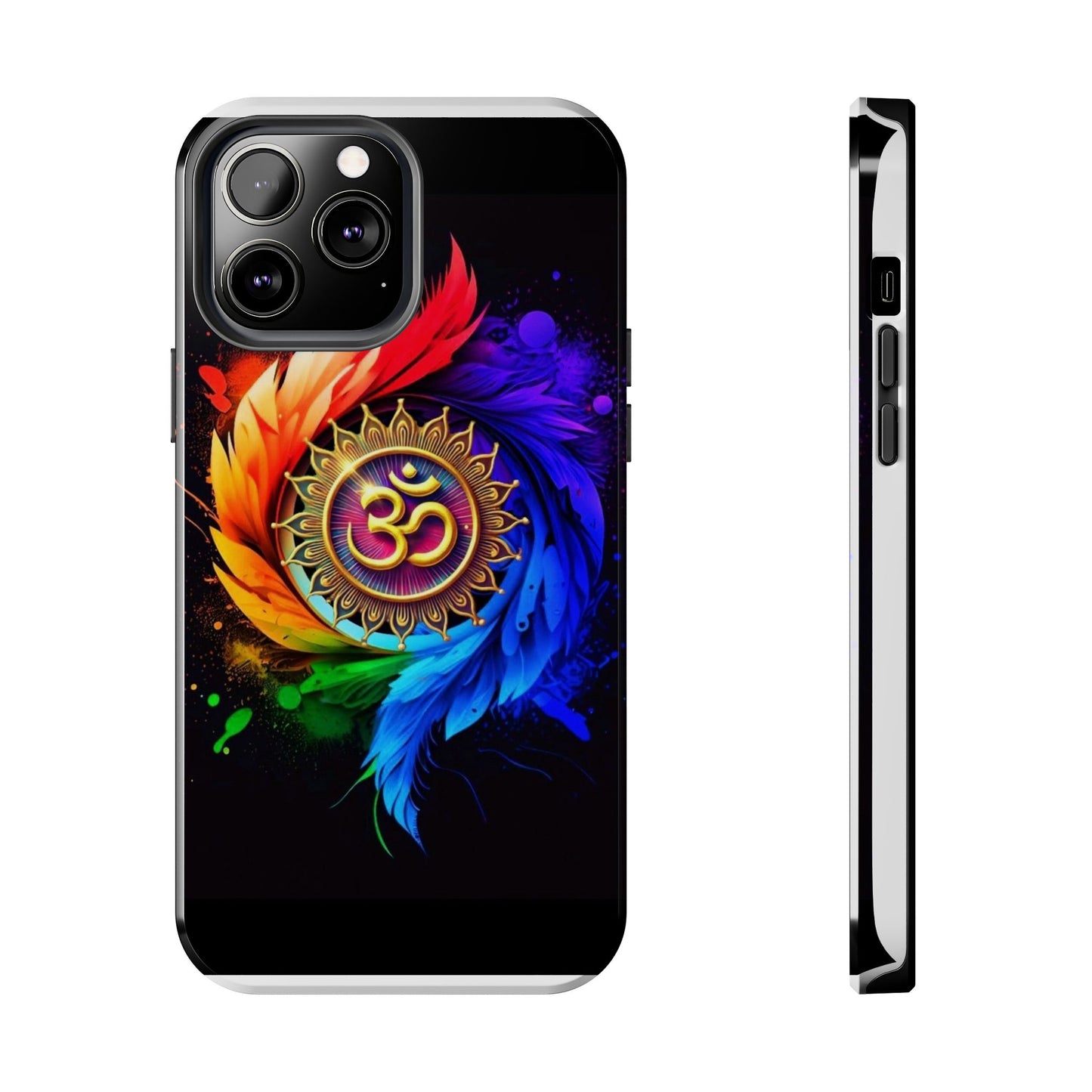 Vibrant Om Phone Case - Durable Tough Phone Cover, Boho Style Cell Phone Case, Colorful Protective Case, Spiritual Gift for Her, Yoga [...]