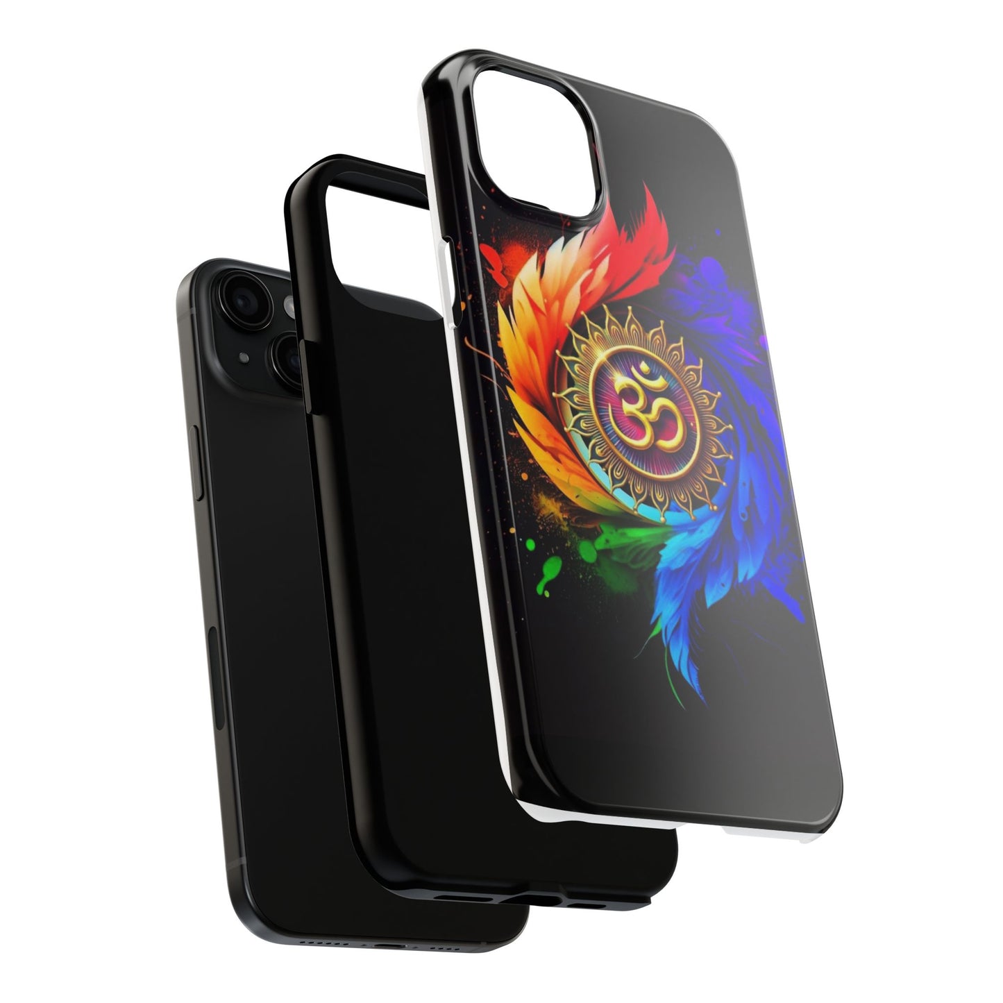 Vibrant Om Phone Case - Durable Tough Phone Cover, Boho Style Cell Phone Case, Colorful Protective Case, Spiritual Gift for Her, Yoga [...]