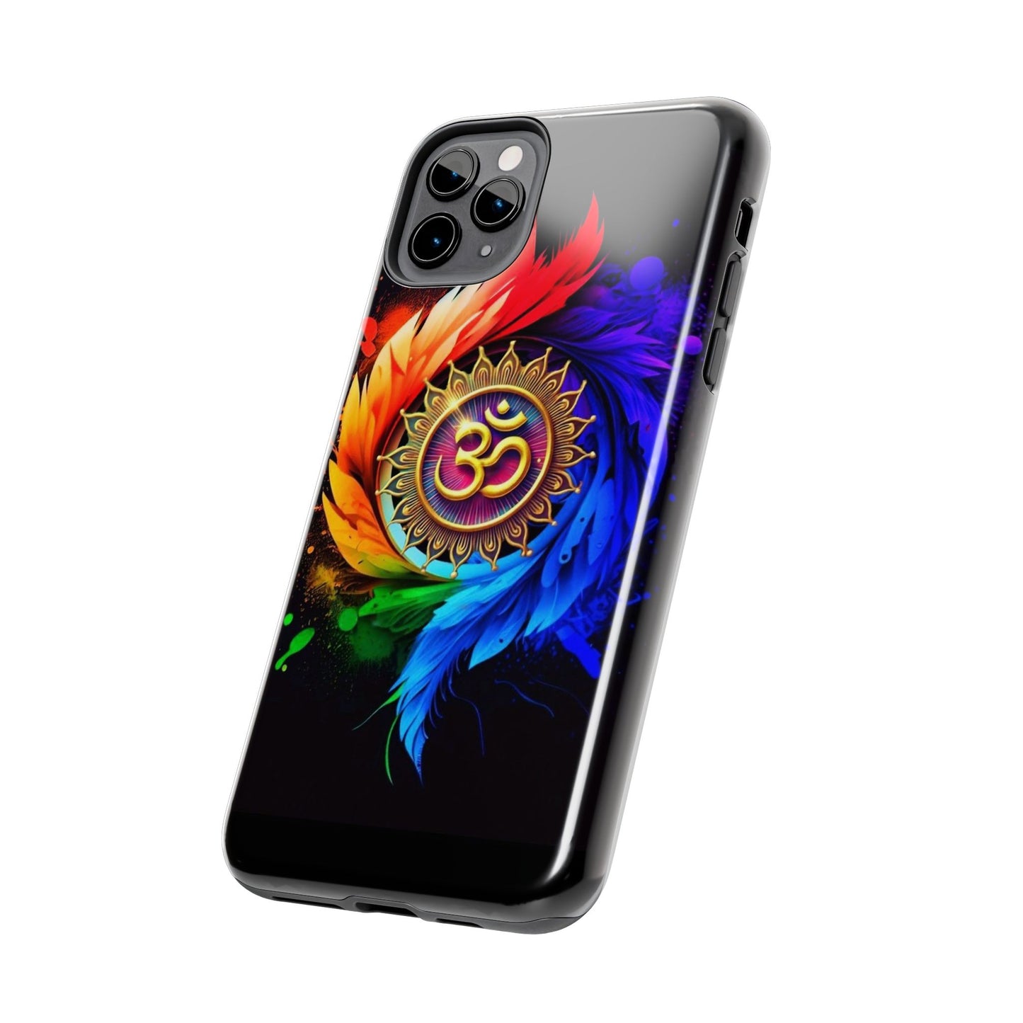 Vibrant Om Phone Case - Durable Tough Phone Cover, Boho Style Cell Phone Case, Colorful Protective Case, Spiritual Gift for Her, Yoga [...]
