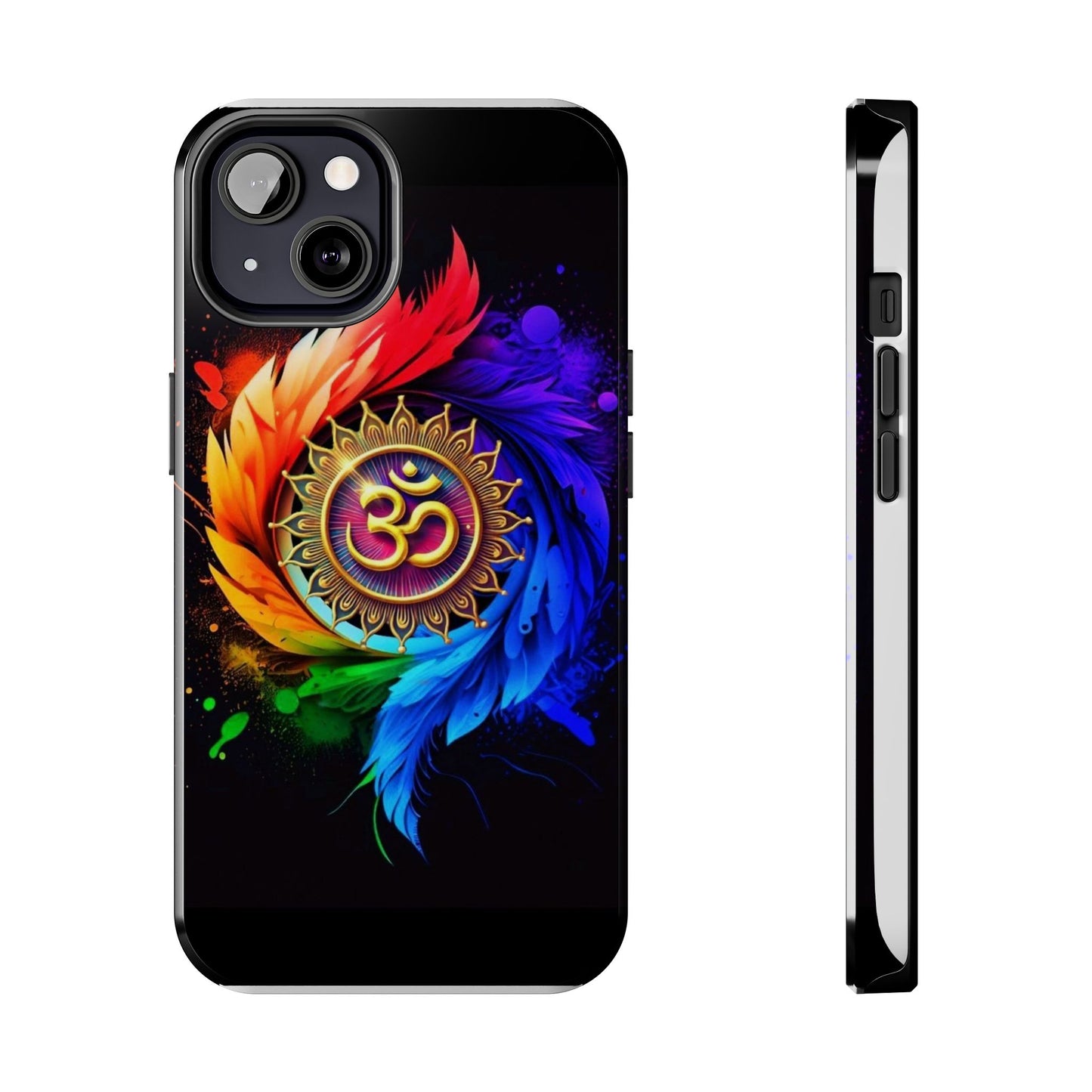 Vibrant Om Phone Case - Durable Tough Phone Cover, Boho Style Cell Phone Case, Colorful Protective Case, Spiritual Gift for Her, Yoga [...]