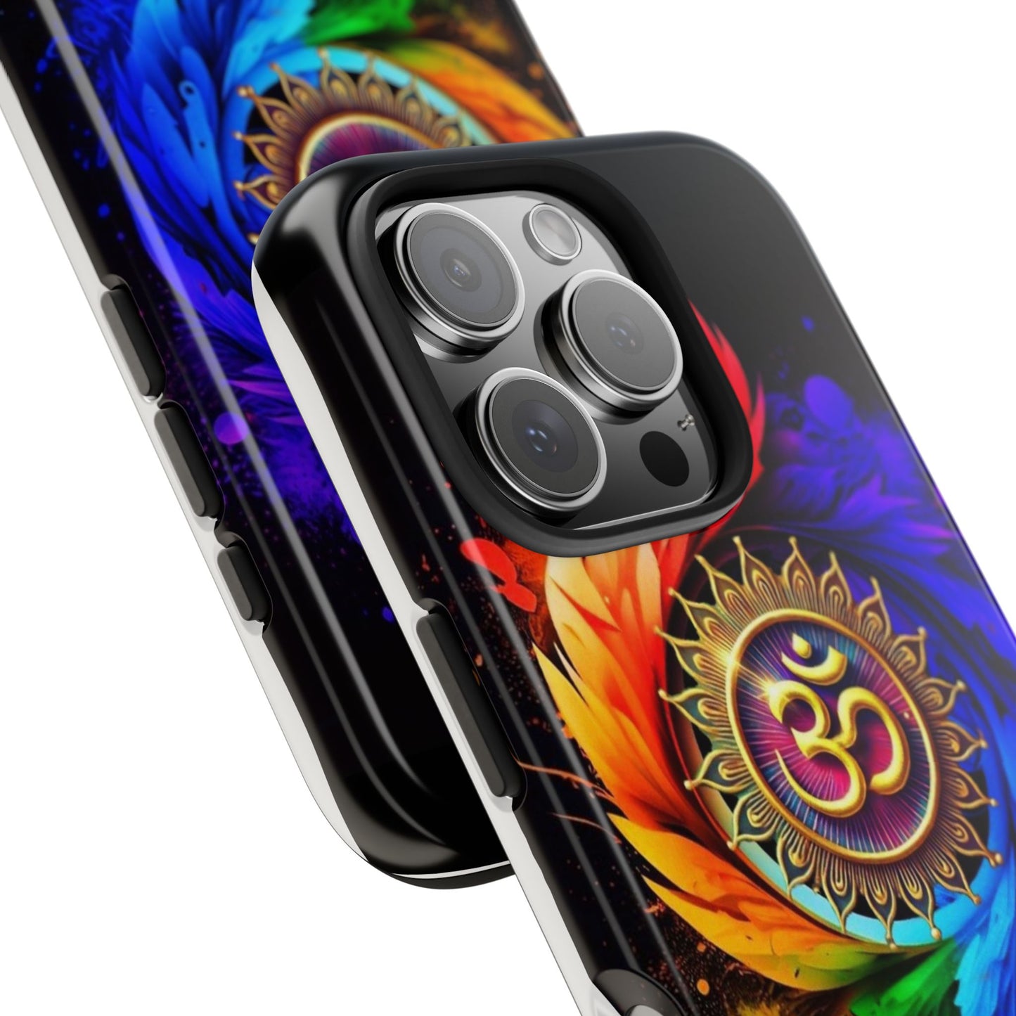 Vibrant Om Phone Case - Durable Tough Phone Cover, Boho Style Cell Phone Case, Colorful Protective Case, Spiritual Gift for Her, Yoga [...]