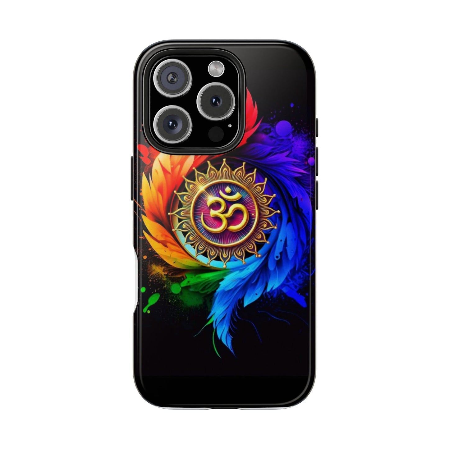Vibrant Om Phone Case - Durable Tough Phone Cover, Boho Style Cell Phone Case, Colorful Protective Case, Spiritual Gift for Her, Yoga [...]