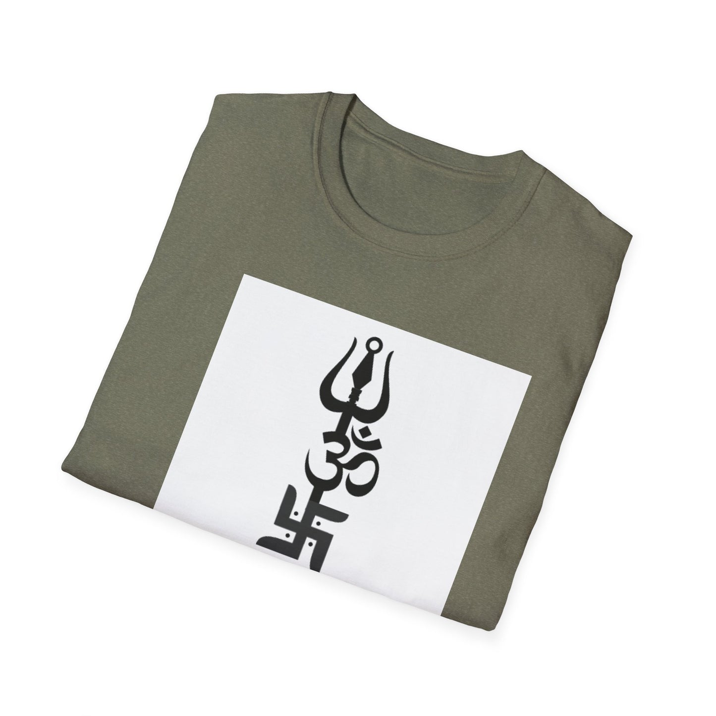 Spiritual Unisex Softstyle T-Shirt with Symbolic Design, Meditation T-Shirt, Yoga Wear, Mindfulness Apparel, Gift for Wellness [...]